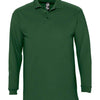 SOL'S Winter II Long Sleeve Cotton Piqué Polo Shirt