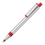 Branded VIRTUO ALUM recycled ball pen with rpet trim