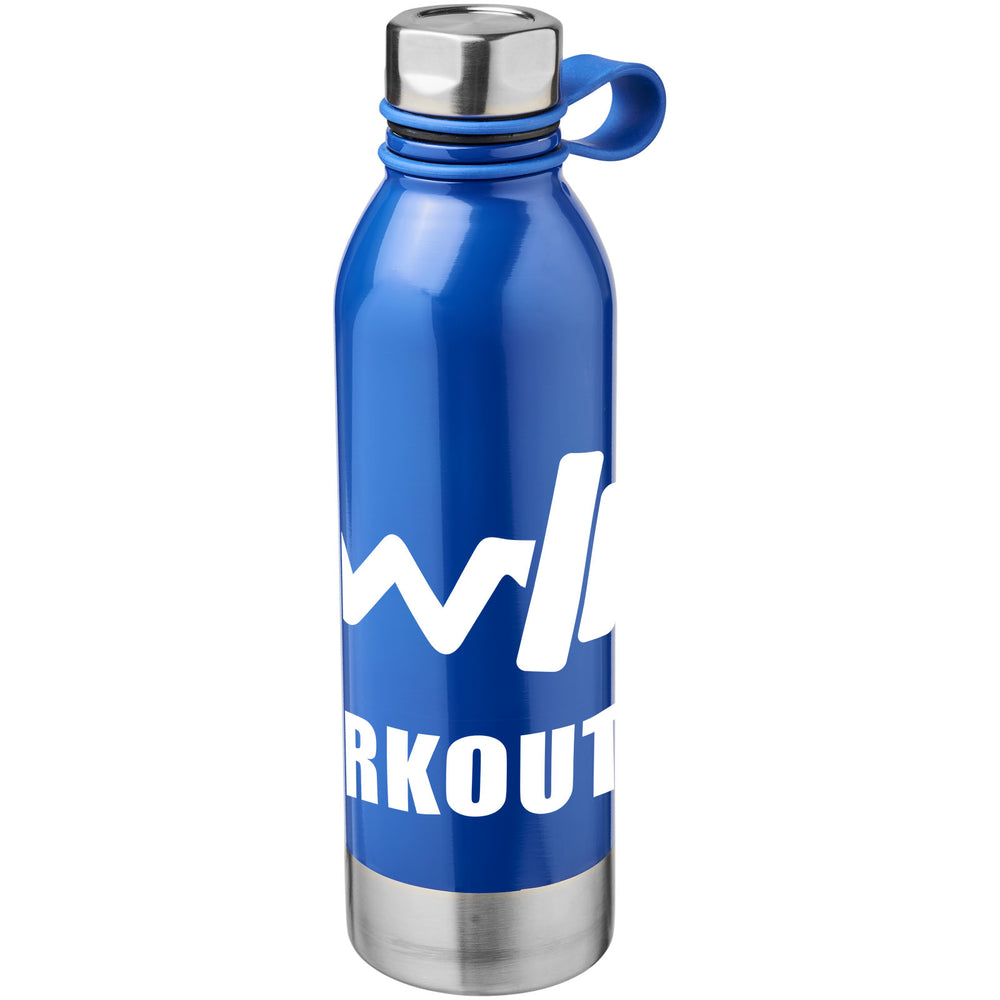 Branded Perth 740 ml stainless steel sport bottle