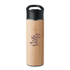 Double wall bamboo flask 450ml