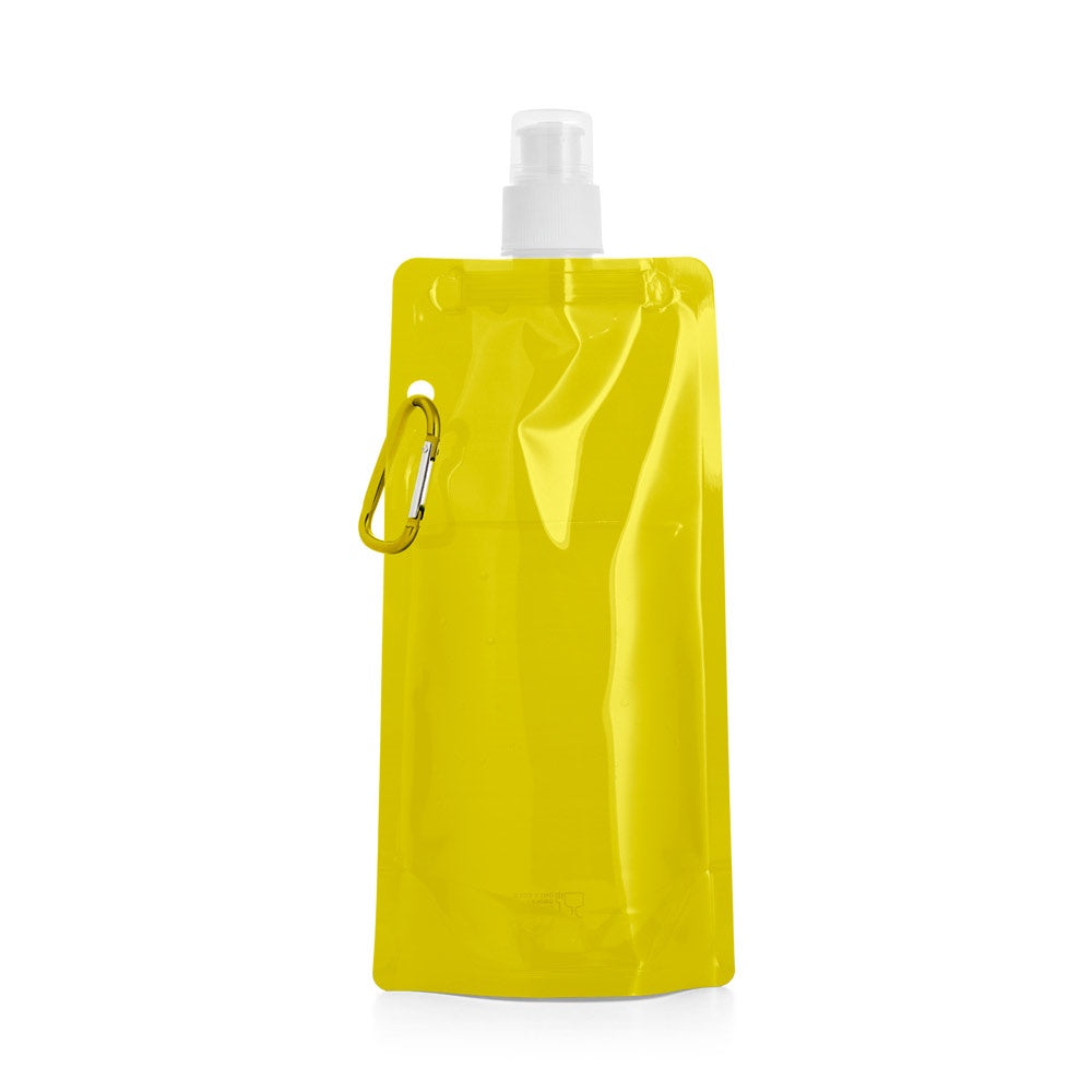 Kwill Foldable Sports Bottle with Carabiner Clip - 460ml