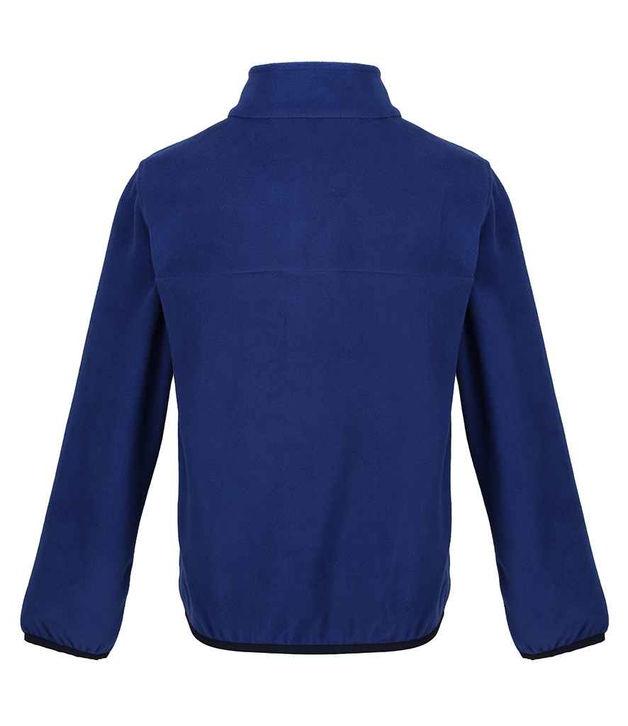 Regatta Kids Full Zip Micro Fleece Jacket New Royal Blue/Navy