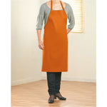 Kitchen apron in cotton Orange