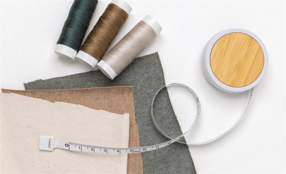 Branded RCS recycled plastic & bamboo tailor tape