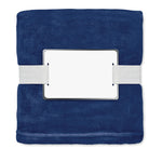 Branded RPET fleece blanket 280 gr/m²