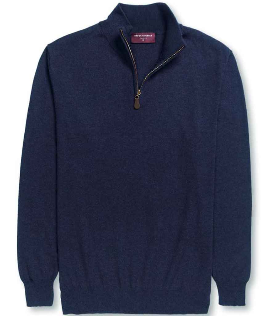 Branded Brook Taverner Dallas Zip Neck Sweater