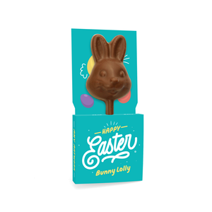 Eco Lolly Box - Milk Chocolate³ - Bunny Lolly Bespoke