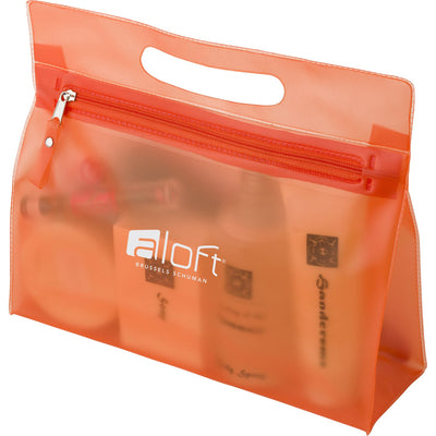 Branded Leonardshill Frosted toilet bag