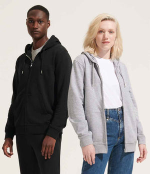 SOL'S Unisex Calipso Eco-Friendly Full Zip Hoodie Black