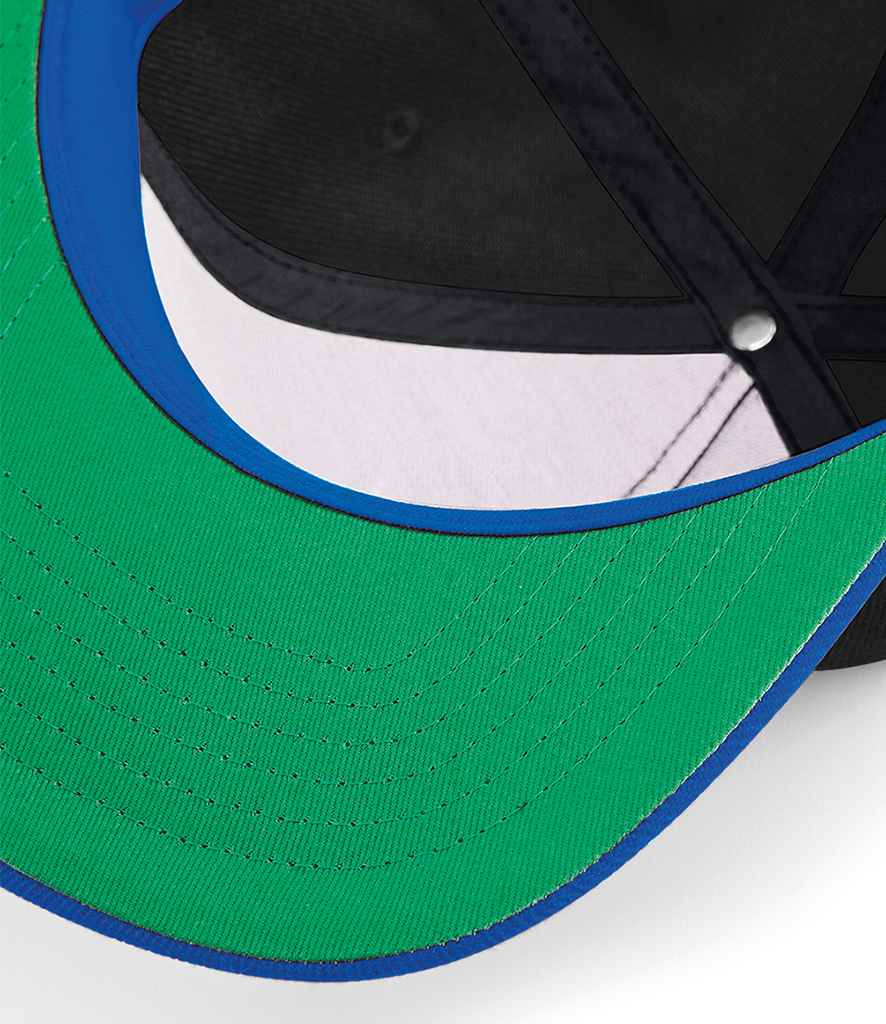 Branded Beechfield Original Flat Peak Snapback Cap