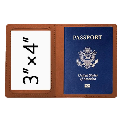 PU Leather Passport Cover