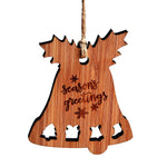 Branded Bamboo Christmas Decorations (UK Made)