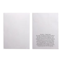 Seed Pack in White Paper Envelope