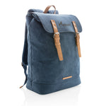Branded Canvas laptop backpack PVC free