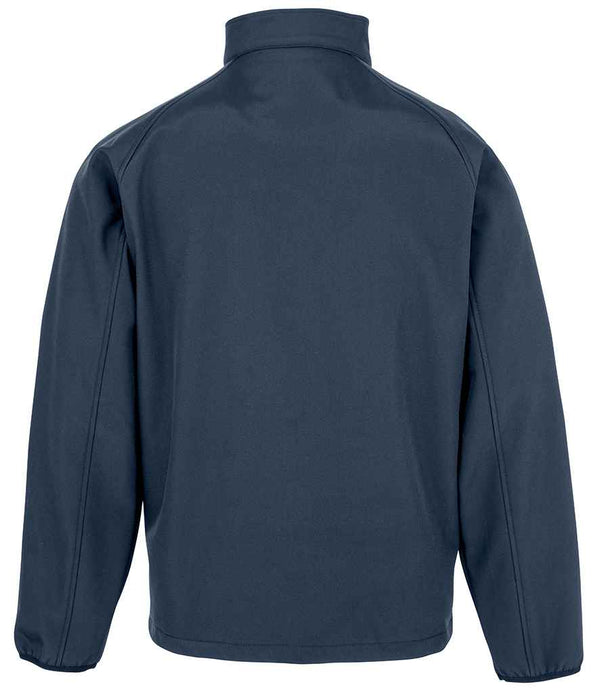 Result Genuine Recycled Printable Soft Shell Jacket Navy