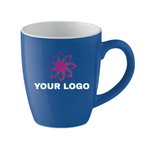 Branded Ceramic coloured mug 290 ml