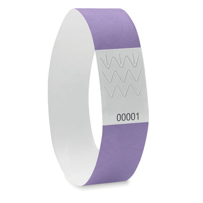 Branded One sheet of 10 wristbands