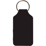 Recycled Imitation Leather Key Fob - Square Shape