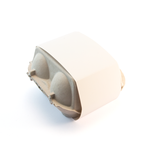 Egg Box with Hollow Chocolate Eggs x4 Bespoke