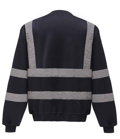Yoko Hi-Vis Sweatshirt Navy