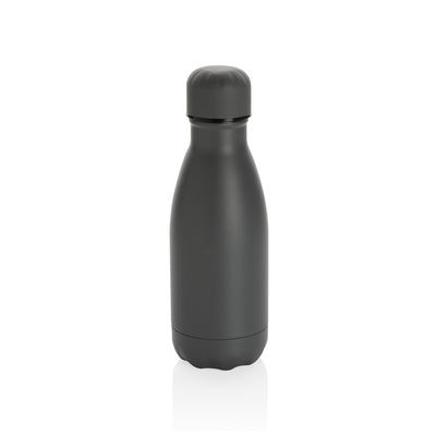 Solid colour vacuum stainless steel bottle 260ml