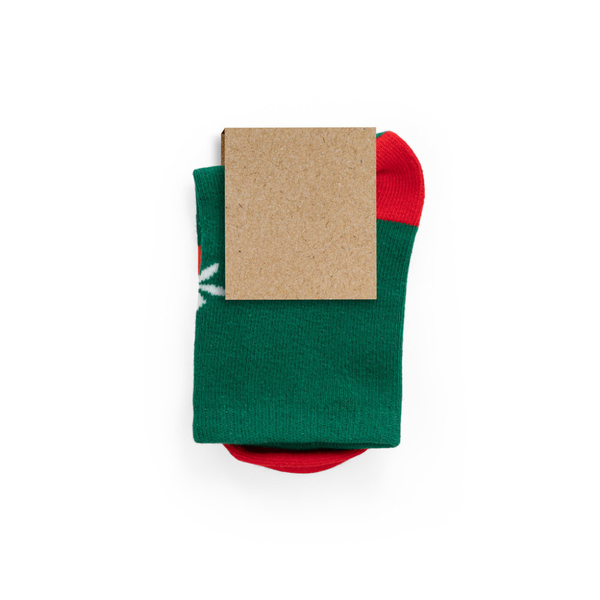Santa Themed Christmas Kids Socks