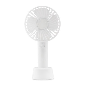 Branded USB desk fan with stand