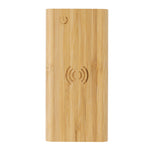 Branded Bamboo 8.000 mAh 5W wireless powerbank