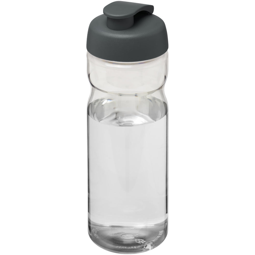 Branded H2O Active® Base 650 ml flip lid sport bottle