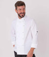 Dennys Long Sleeve Press Stud Chef's Jacket