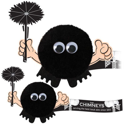 Trade Themed Logobug Handholders Chimney Sweep Handholder