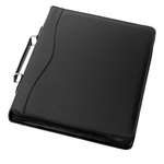 Branded Ebony A4 briefcase portfolio