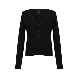 Henbury Ladies Lightweight V Neck Cardigan