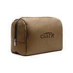 Branded VINGA Bermond RCS recycled PU toiletry bag