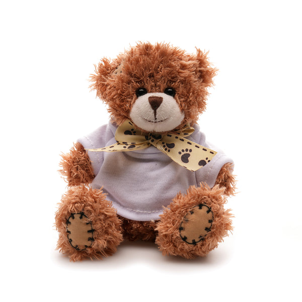 Branded Small Patched Paw Teddy