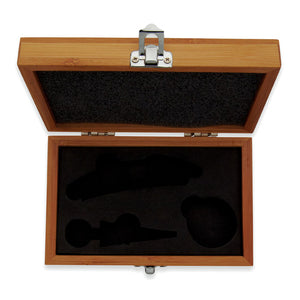 Wine Accessory set in bamboo box