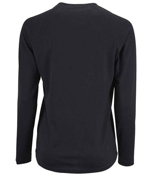 SOL'S Ladies Sporty Long Sleeve Performance T-Shirt