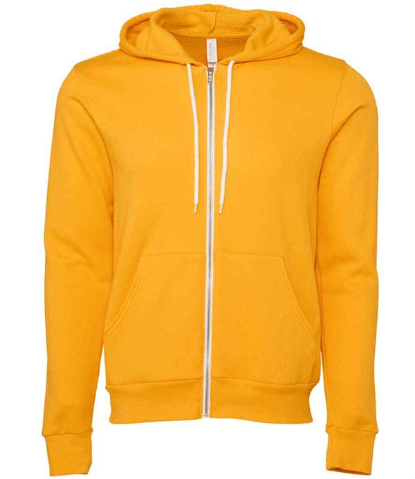 Canvas Unisex Full Zip Hoodie