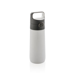 Hydrate leak proof lockable vacuum bottle