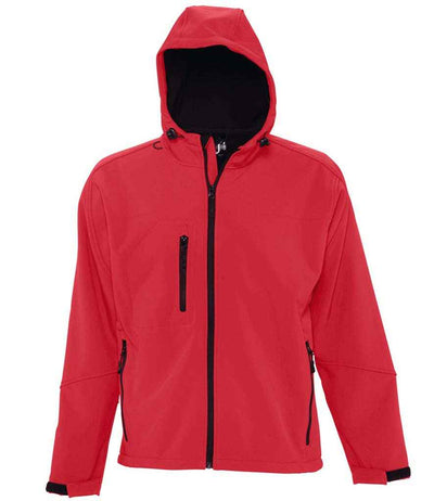Branded SOL'S Replay Hooded Soft Shell Jacket