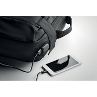 Computer backpack in 300D RPET