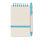 Branded A6 milk carton notebook set