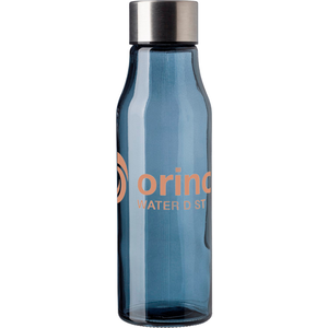 Everest Glass Water Bottle with Stainless Steel Lid - 500ml