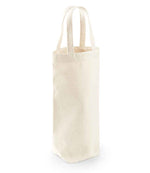 Branded Westford Mill Fairtrade Cotton Bottle Bag