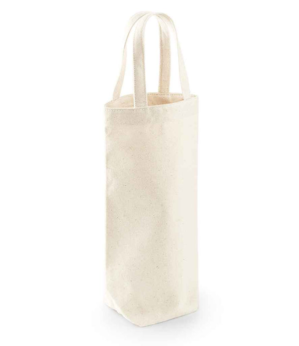 Branded Westford Mill Fairtrade Cotton Bottle Bag