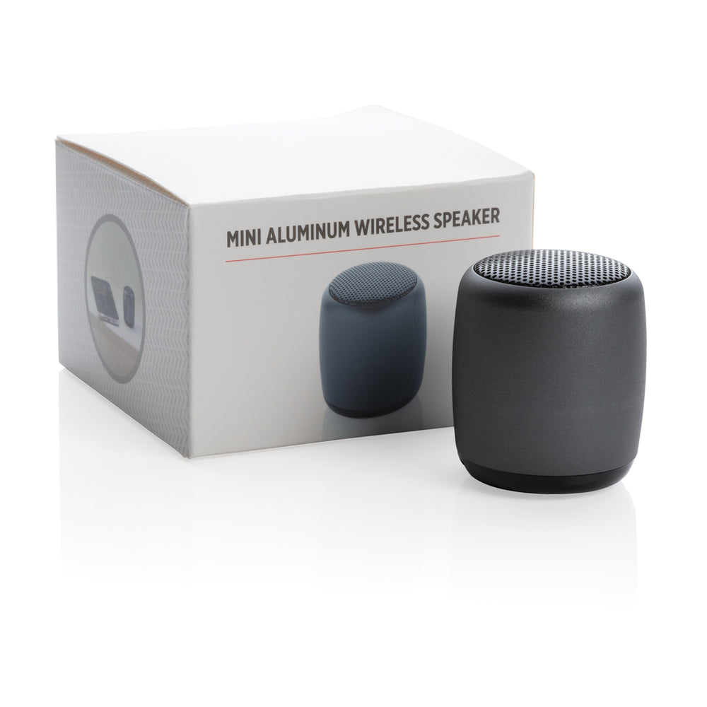 Branded Mini aluminium wireless speaker