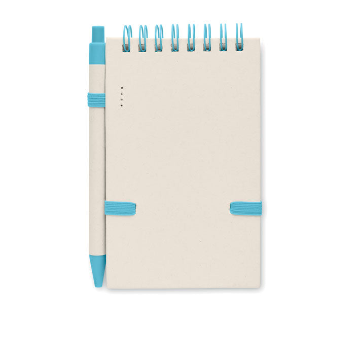 Branded A6 milk carton notebook set