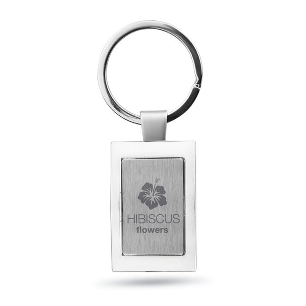 Branded Metal key ring