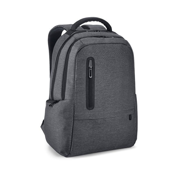 BOSTON. 17" Waterproof 2 Tone Nylon laptop backpack