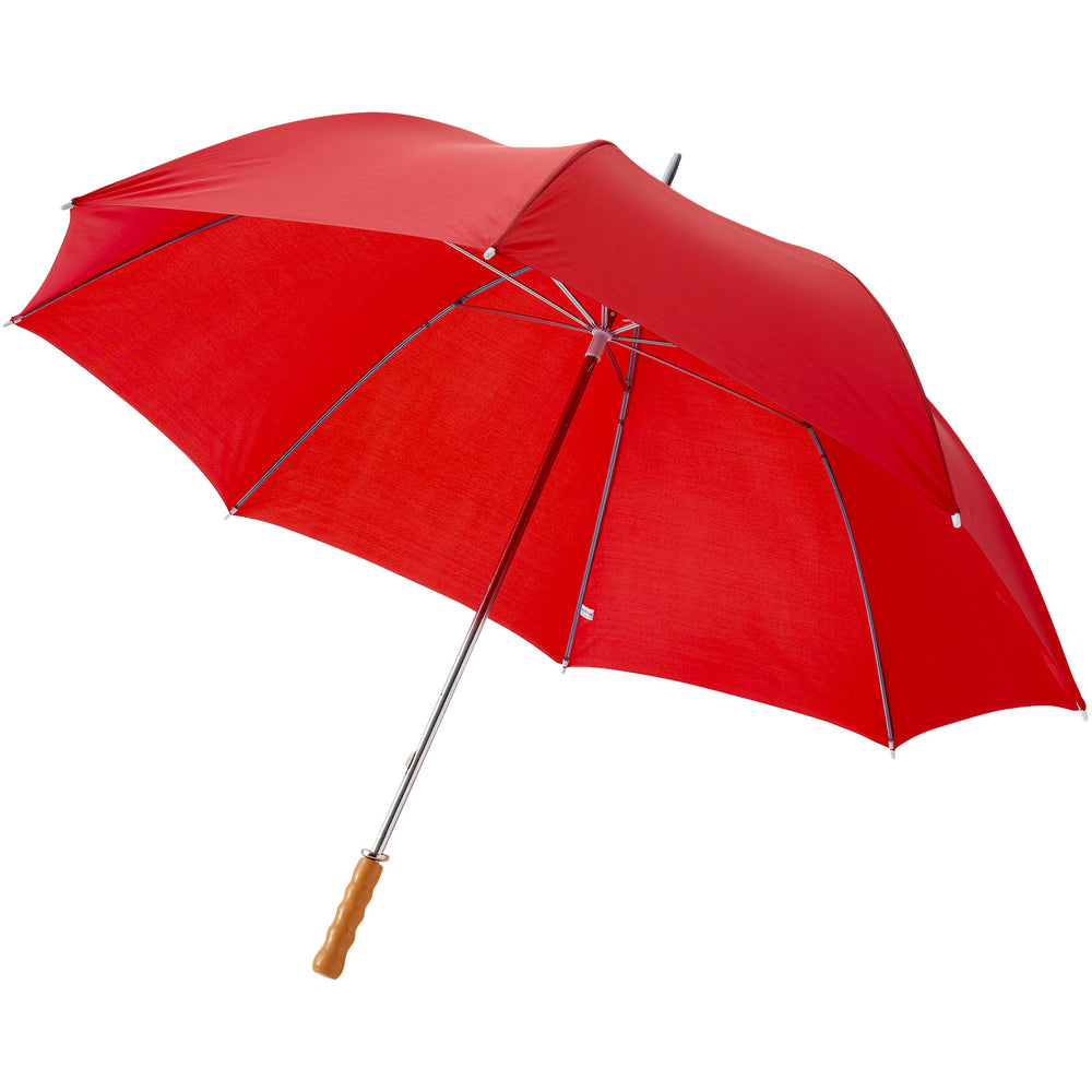 Branded Karl 30" golf umbrella with wooden handle